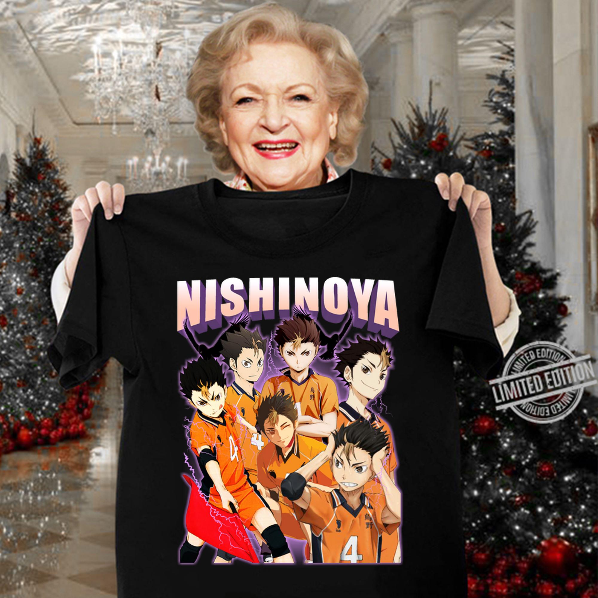 Yu Nishinoya Haikyuu t-shirt woman shirt