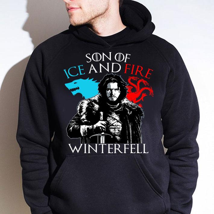 Son Of Ice And fire Winterfell Jon Snow t-shirt hoodie