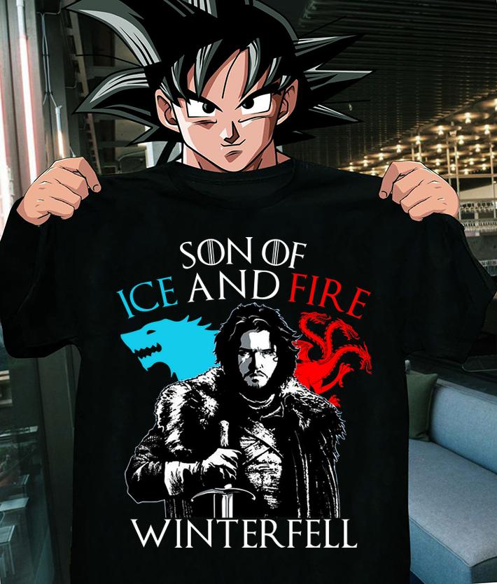Son Of Ice And fire Winterfell Jon Snow t-shirt shirt