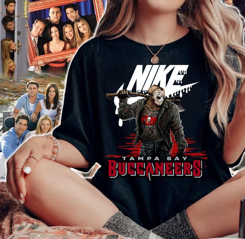 Jason Voorhees Nikee Tampa Bucaneer t-shirt woman shirt