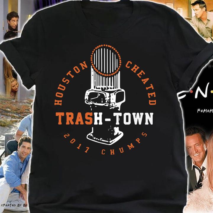 Trevor Bauer Houston Cheated Trash Town t-shirt shirt