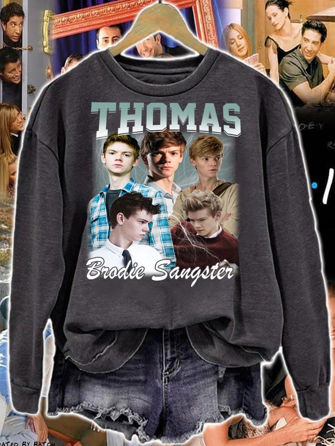 Thomas Brodie-Sangster t-shirt sweatshirt