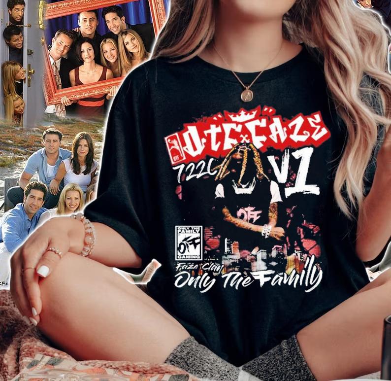 Faze Clan Only The Family t-shirt woman shirt