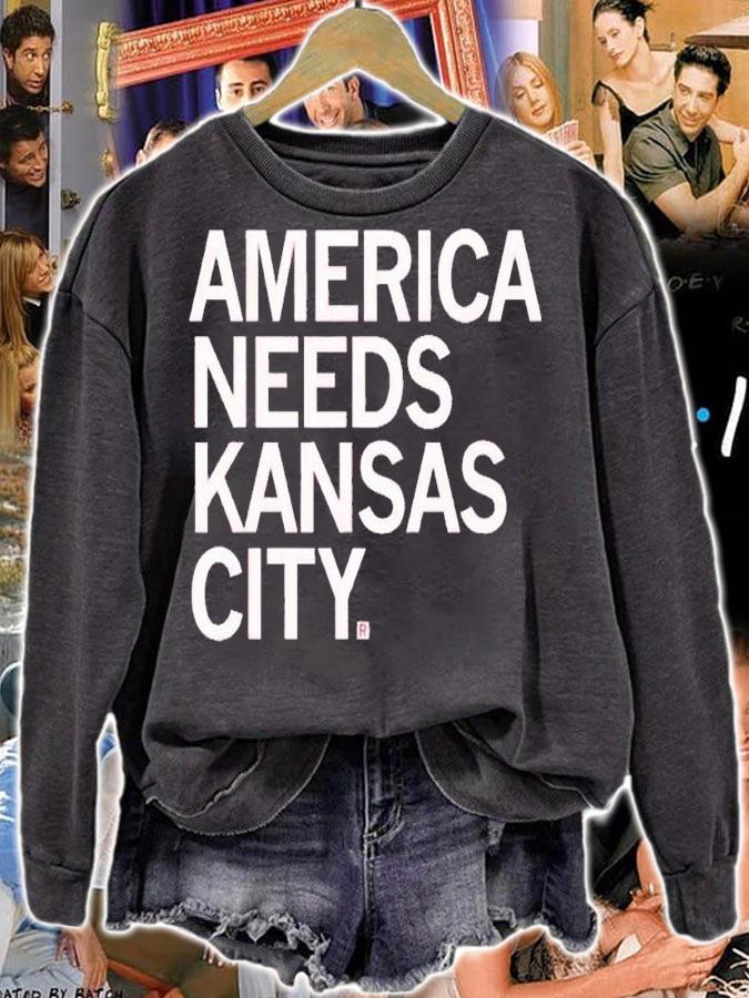 America needs Kansas City shirt t-shirt sweatshirt