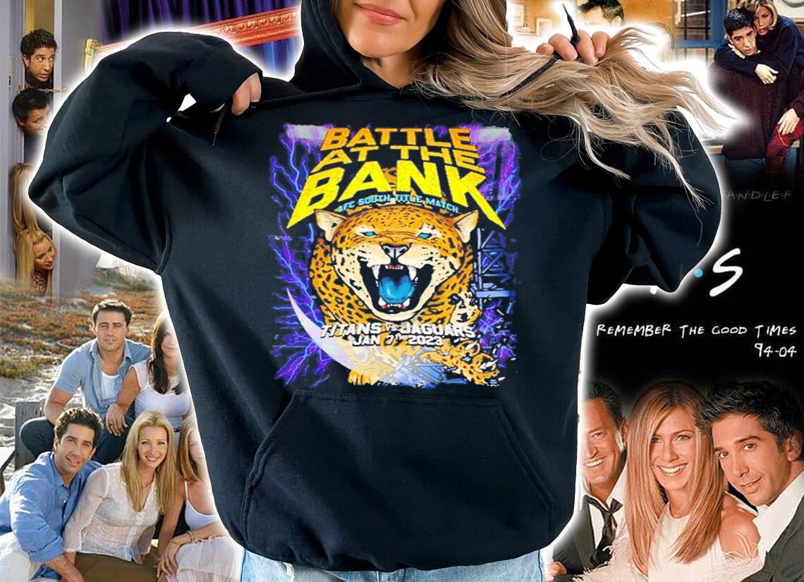 Battle at The Bank AFC South Title Match Titans vs Jaguars Jan 7th 2023 shirt t-shirt hoodie
