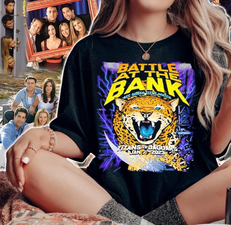 Battle at The Bank AFC South Title Match Titans vs Jaguars Jan 7th 2023 shirt t-shirt woman shirt