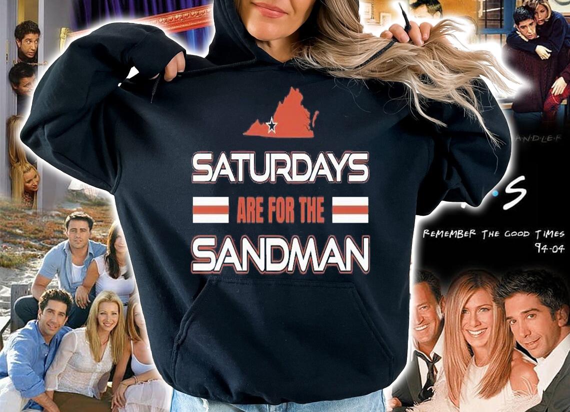Best saturdays Are For The Sandman Virginia Tech shirt t-shirt hoodie