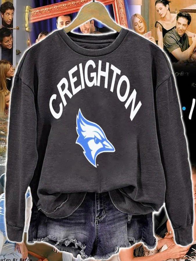 Blue Jays Creighton Curved Logo shirt t-shirt sweatshirt