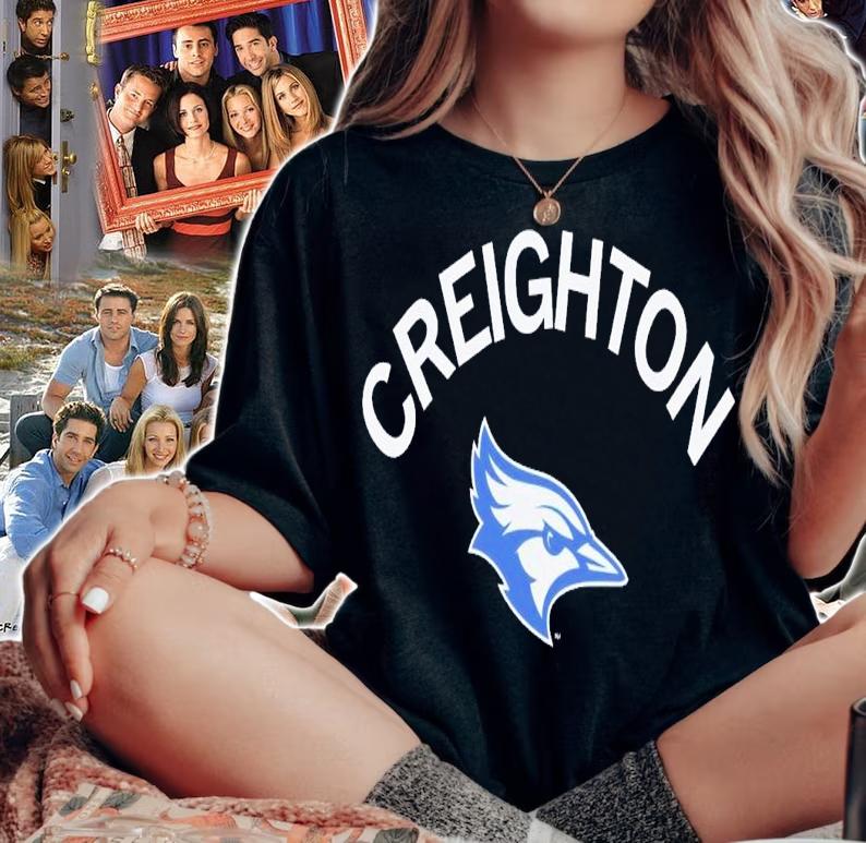 Blue Jays Creighton Curved Logo shirt t-shirt woman shirt