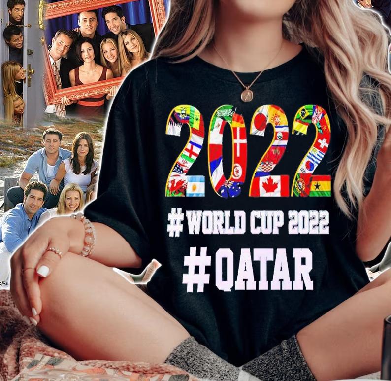 2022 World Cup 2022 Qatar shirt t-shirt woman shirt