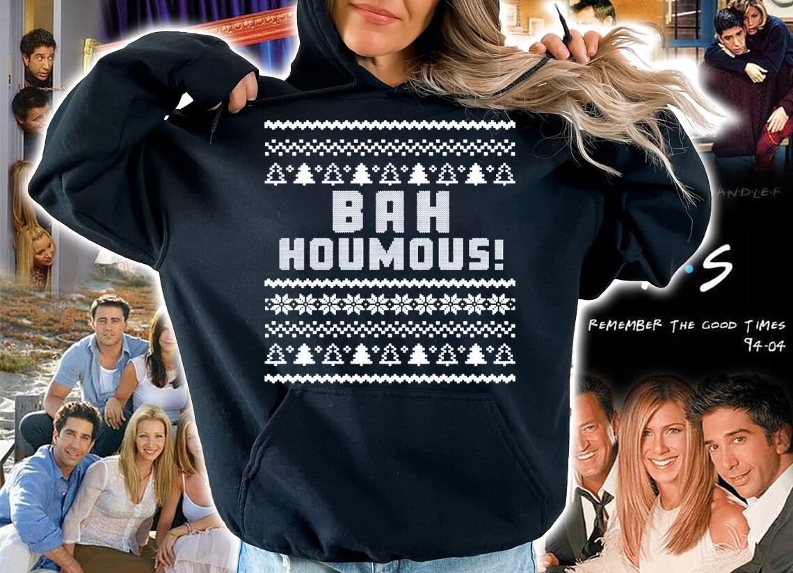 Bah Houmous ugly Christmas shirt t-shirt hoodie