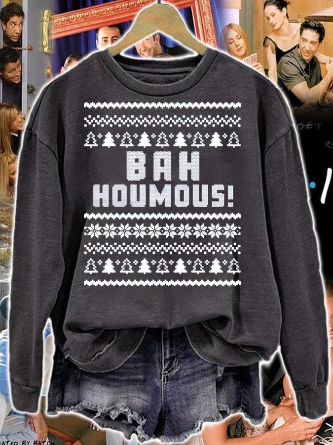 Bah Houmous ugly Christmas shirt t-shirt sweatshirt