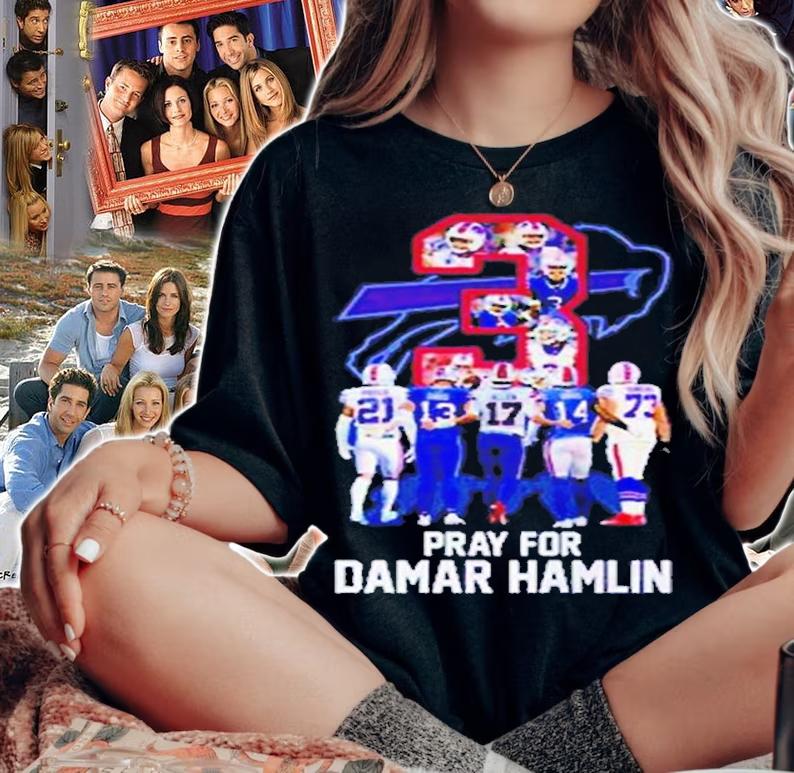 Buffalo Bills Pray for Damar Hamlin shirt t-shirt woman shirt