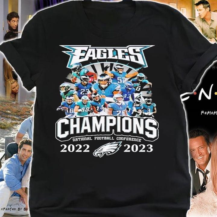 Eagles Champions National Football Conference 2022 2023 shirt t-shirt shirt
