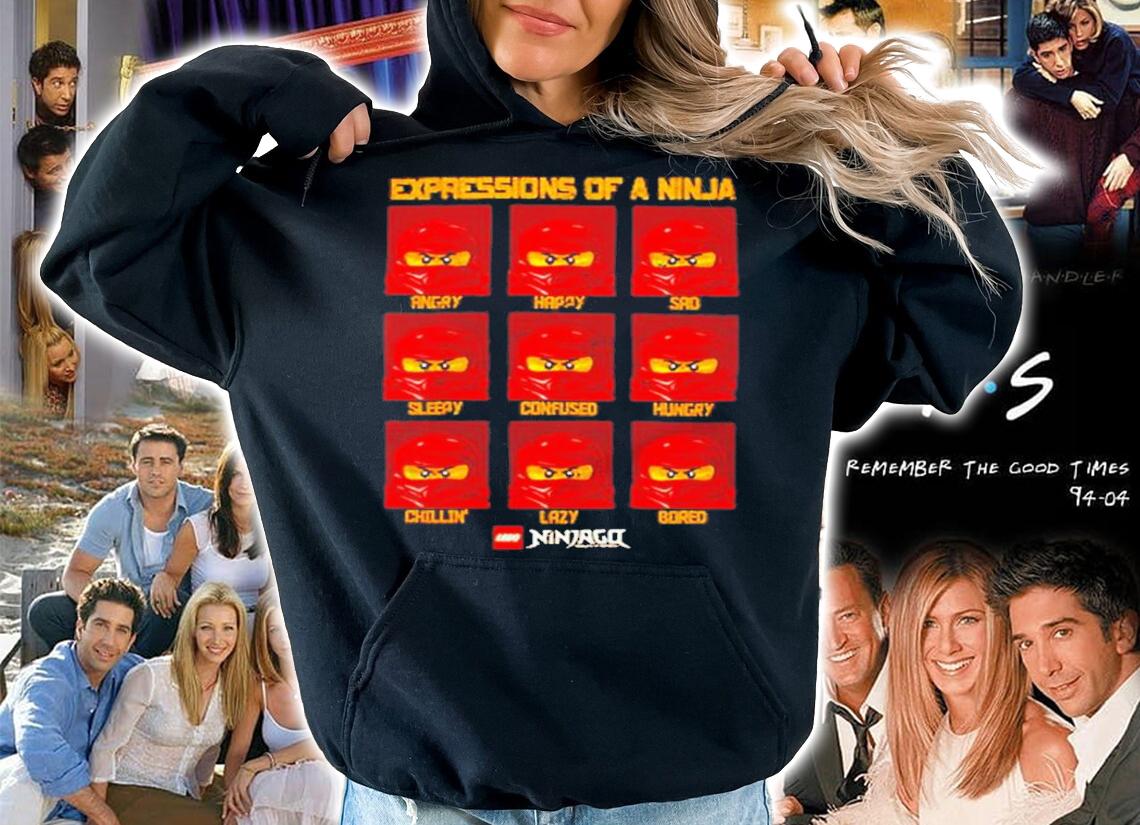 Expressions Of A Ninja Lego Ninjago shirt t-shirt hoodie