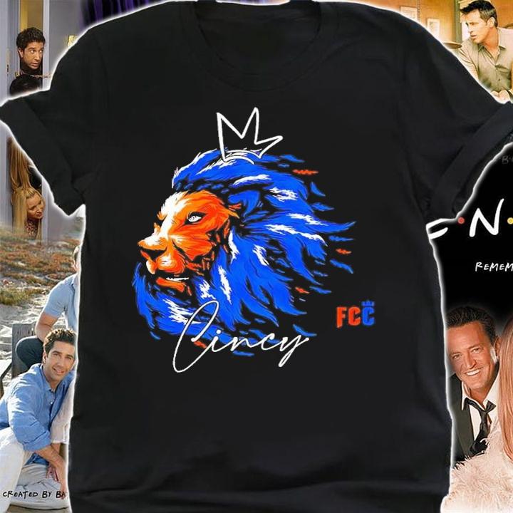 FC Cincinnati Lion Head Sketch shirt t-shirt shirt