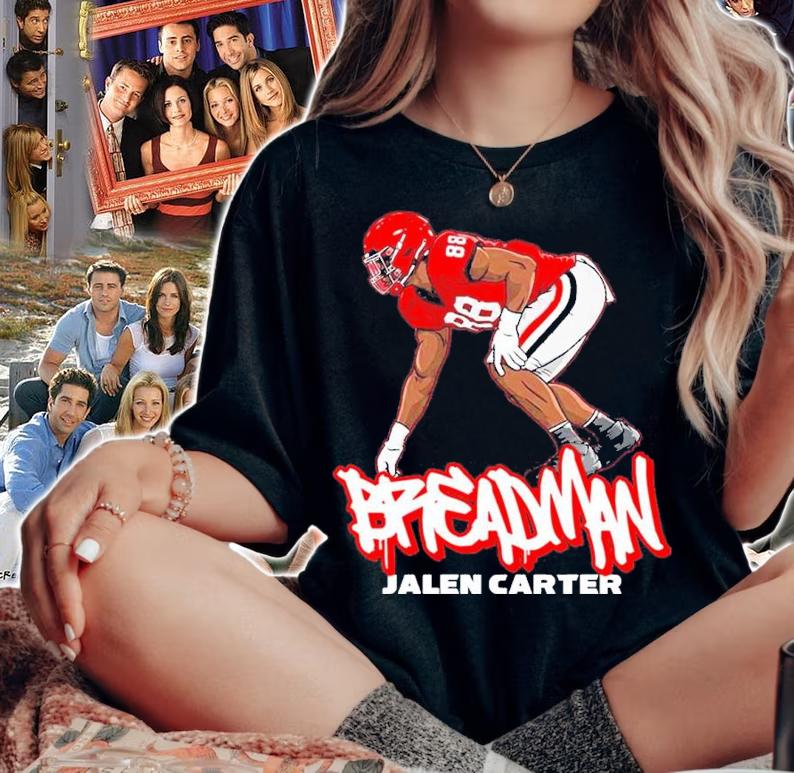 Georgia Bulldogs Jalen Carter 2023 Shirt t-shirt woman shirt