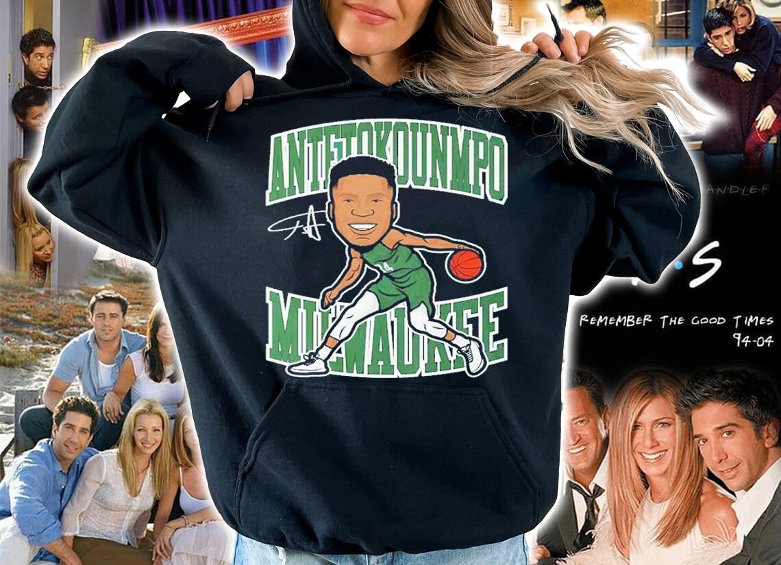Giannis Antetokounmpo Milwaukee Toon Basketball Shirt t-shirt hoodie