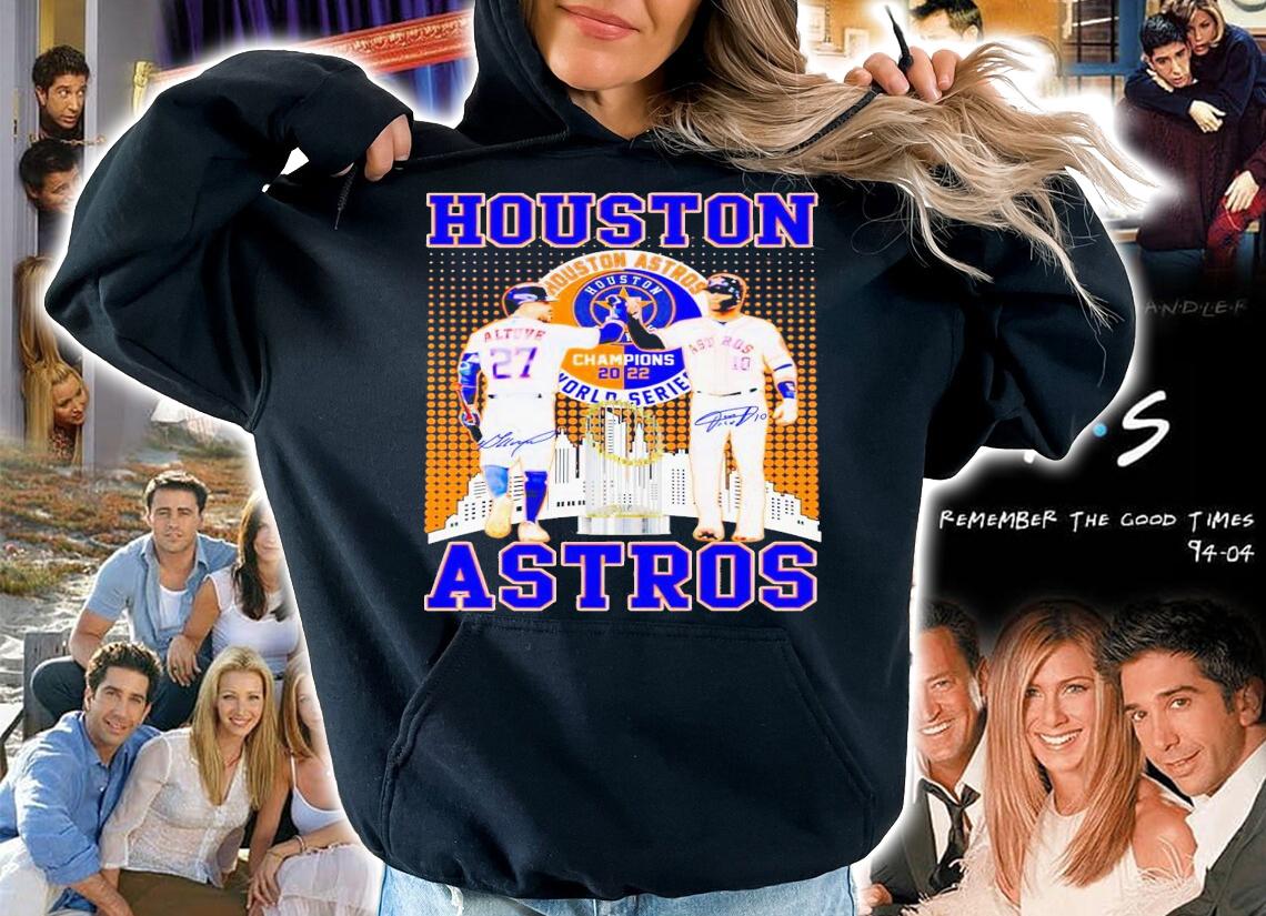 Houston Astros Jose Altuve and Yuli Gurriel World Series signatures shirt t-shirt hoodie