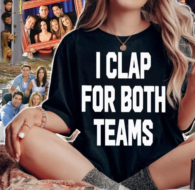 I clap for both teams shirt t-shirt woman shirt