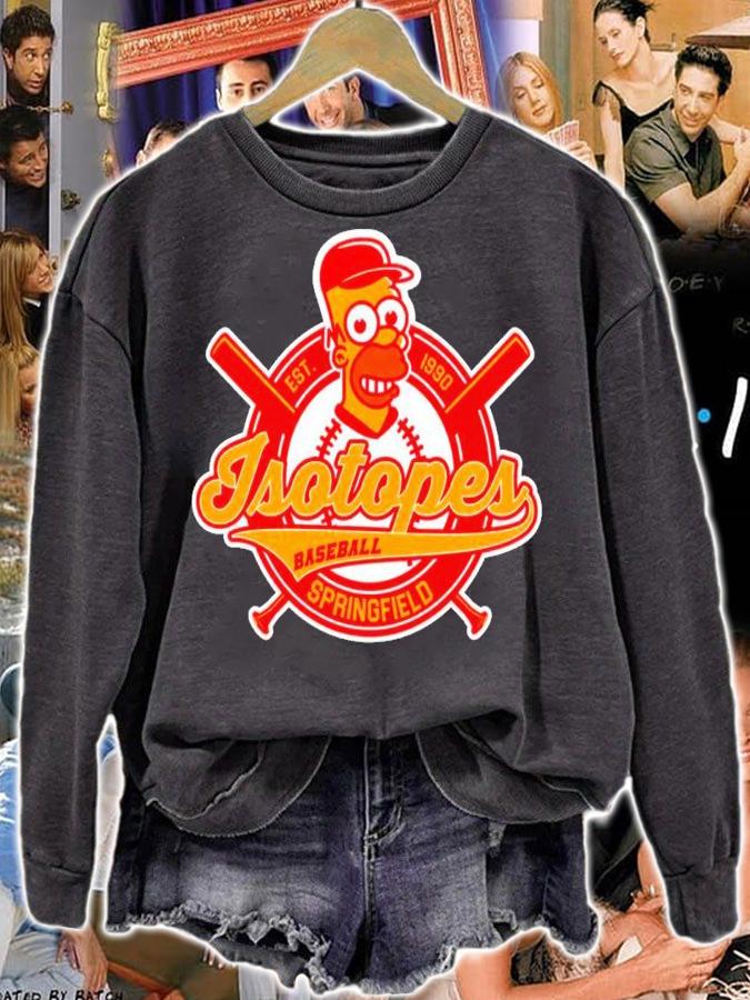 Homer Simpson Isotopes Baseball Springfield Est 1990 Shirt t-shirt sweatshirt