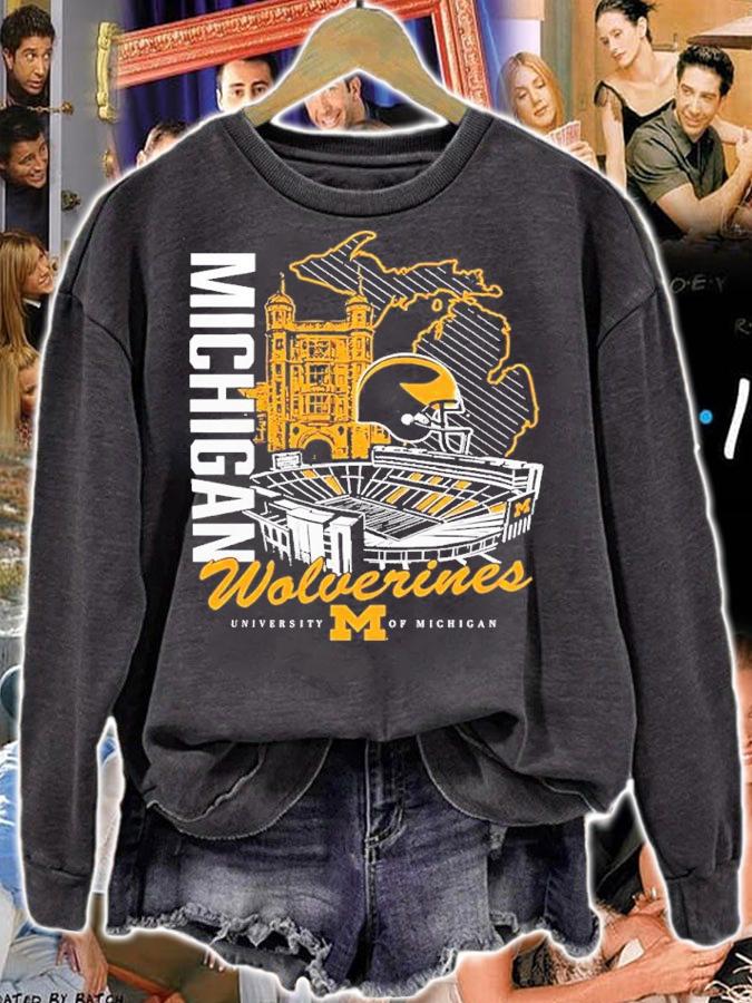 Michigan Wolverines University Of Michigan Shirt t-shirt sweatshirt