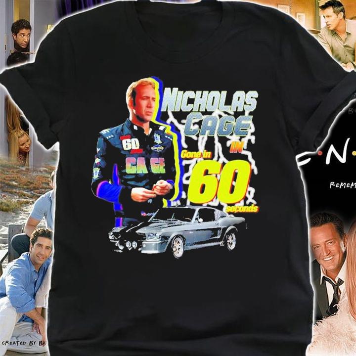 Nicholas Cage In Gone In 60 Shirt t-shirt shirt