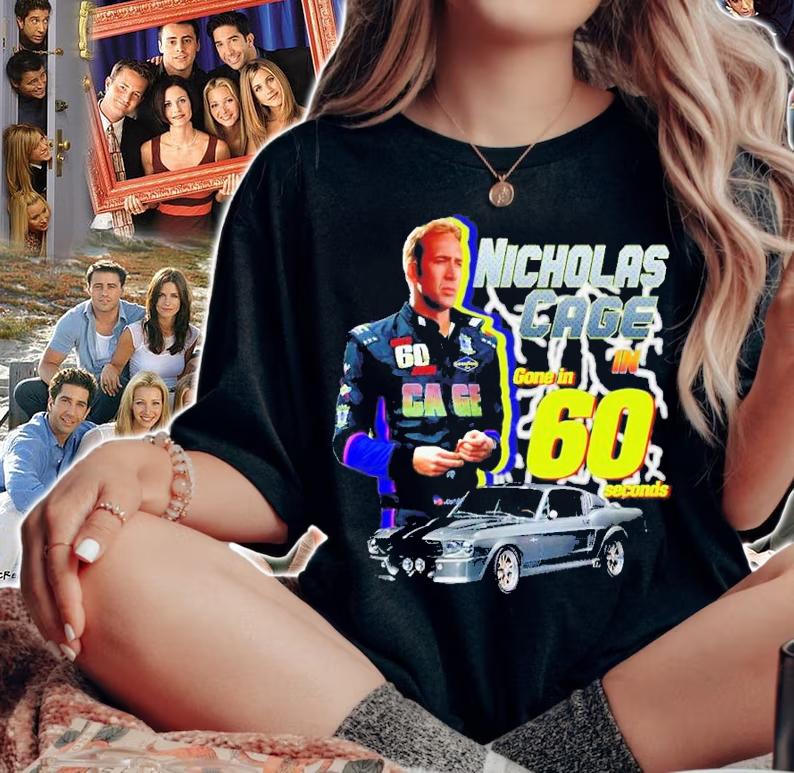 Nicholas Cage In Gone In 60 Shirt t-shirt woman shirt