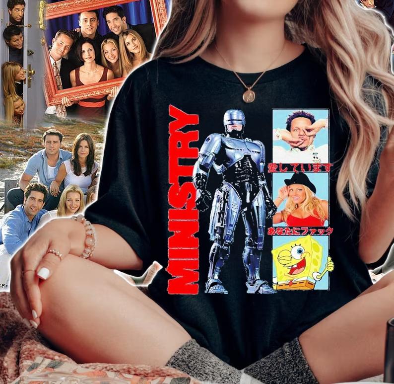 Ministry Robocop shirt t-shirt woman shirt