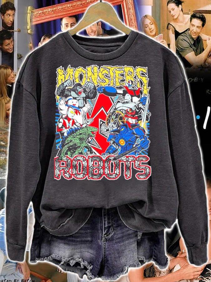 Monsters Vs Robots Shirt t-shirt