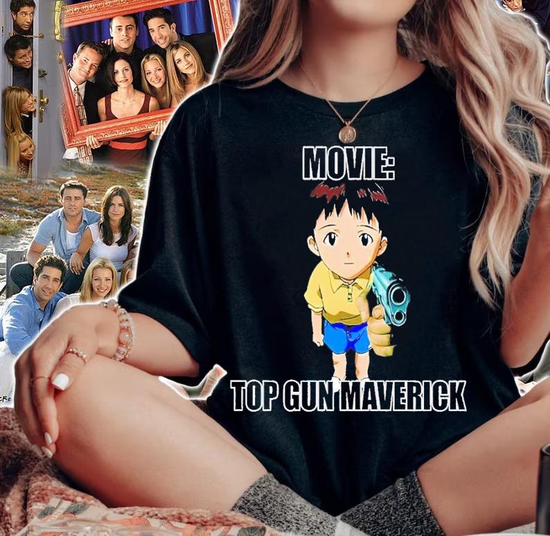 Movie Top Gun Maverick Shinji shirt t-shirt