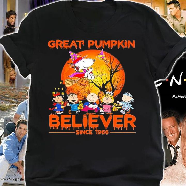 Peanuts Great pumpkin believe since 1966 shirt t-shirt