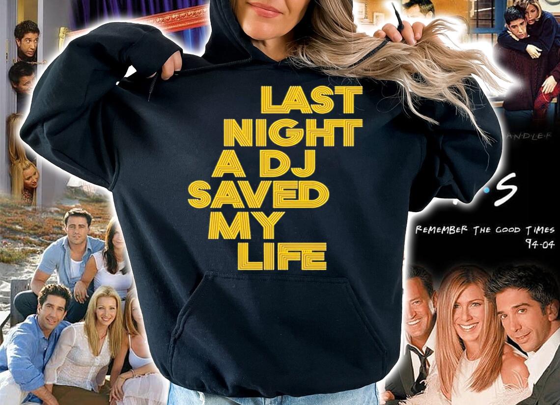 Bill Brewster and Frank Broughton last night a DJ saved my life shirt t-shirt hoodie