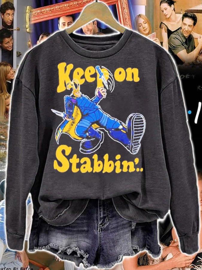 Keep On Stabbin' Loki Supervillain shirt t-shirt sweatshirt