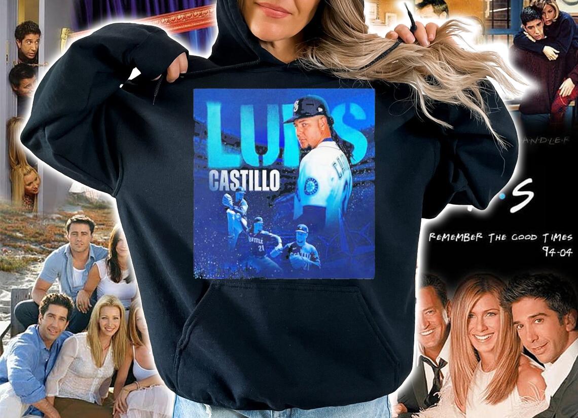 Luis Castillo 21 in Seattle Mariners shirt t-shirt hoodie