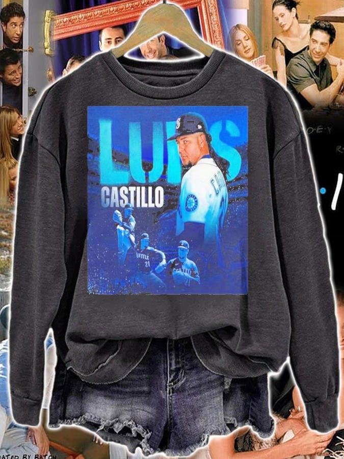 Luis Castillo 21 in Seattle Mariners shirt t-shirt sweatshirt