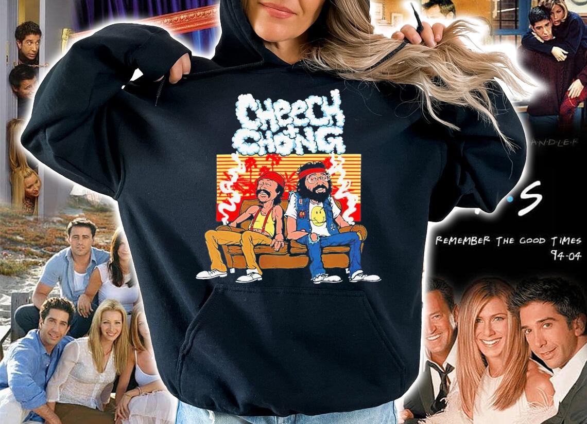 Cheech And Chong Couch Locked Red T Shirt t-shirt