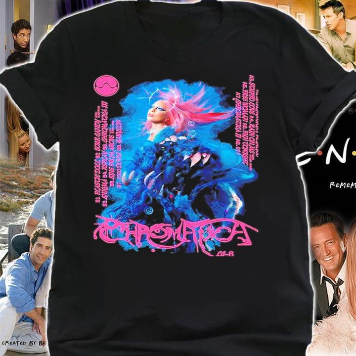 Chromatic stupid love pink blue shirt t-shirt