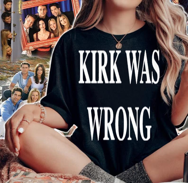 Kirk was wrong shirt t-shirt woman shirt