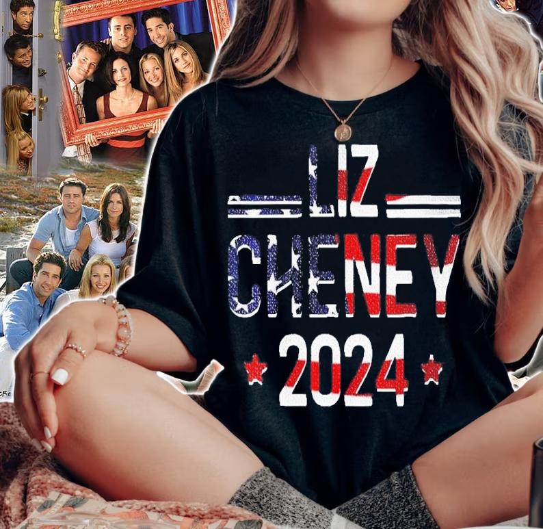 Liz Cheney For President 2024 USA Election Liz 24 Shirt t-shirt woman shirt