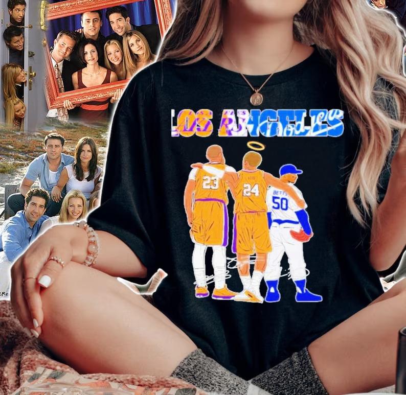 Los Angeles Lebron James Kobe Bryant And Mookie Betts Signatures Shirt t-shirt woman shirt