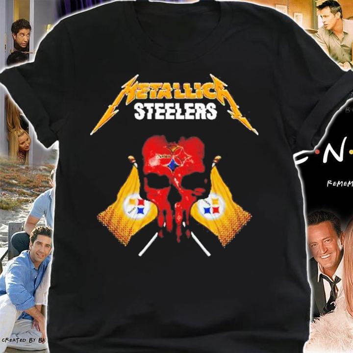 Metallica Steelers Punisher Skull Pittsburgh Steelers Shirt t-shirt shirt
