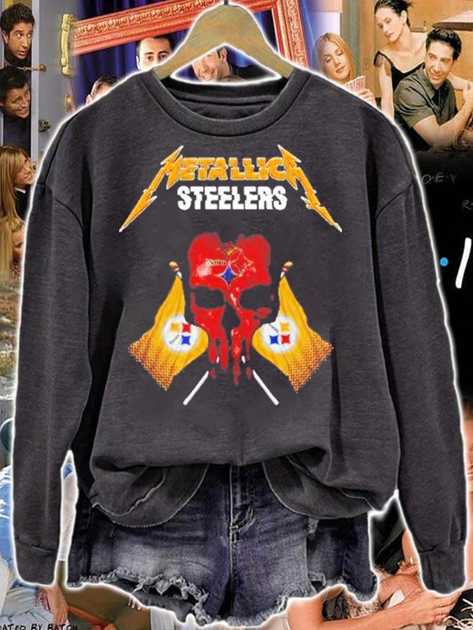 Metallica Steelers Punisher Skull Pittsburgh Steelers Shirt t-shirt sweatshirt