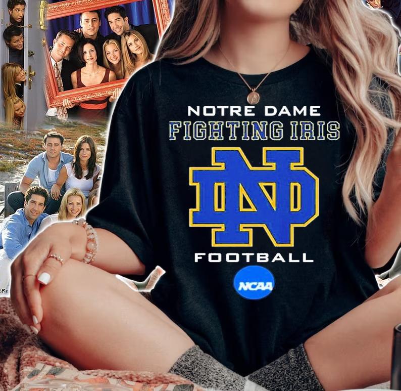 NCAA Notre Dame Fighting Irish Football Shirt t-shirt