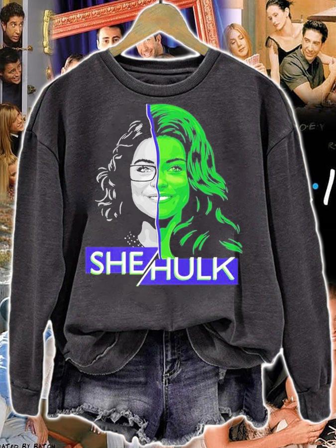 Marvel Studios She Hulk Jen Walters Split shirt t-shirt sweatshirt