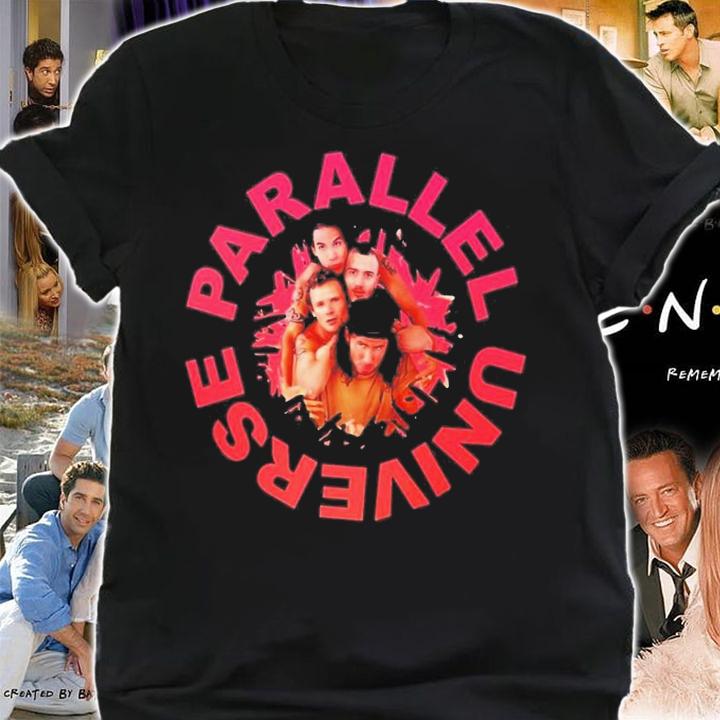 Pink Universe Parallel Universe Logo T-Shirt t-shirt