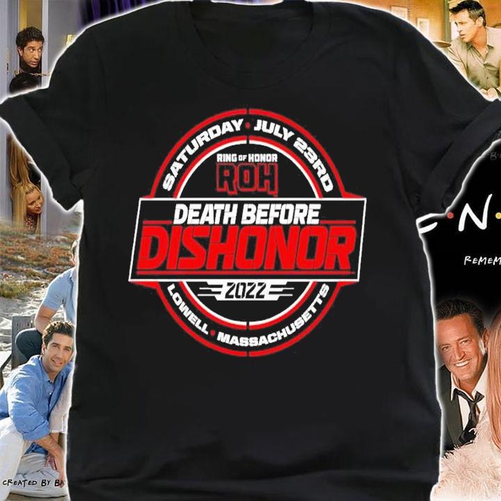 Ring of Honor Death Before Dishonor 2022 Event shirt t-shirt