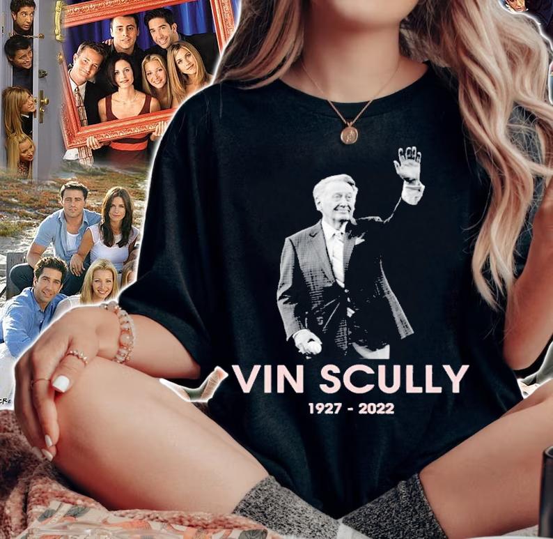 RIP Vin Scully 1927-2022 T-Shirt t-shirt woman shirt