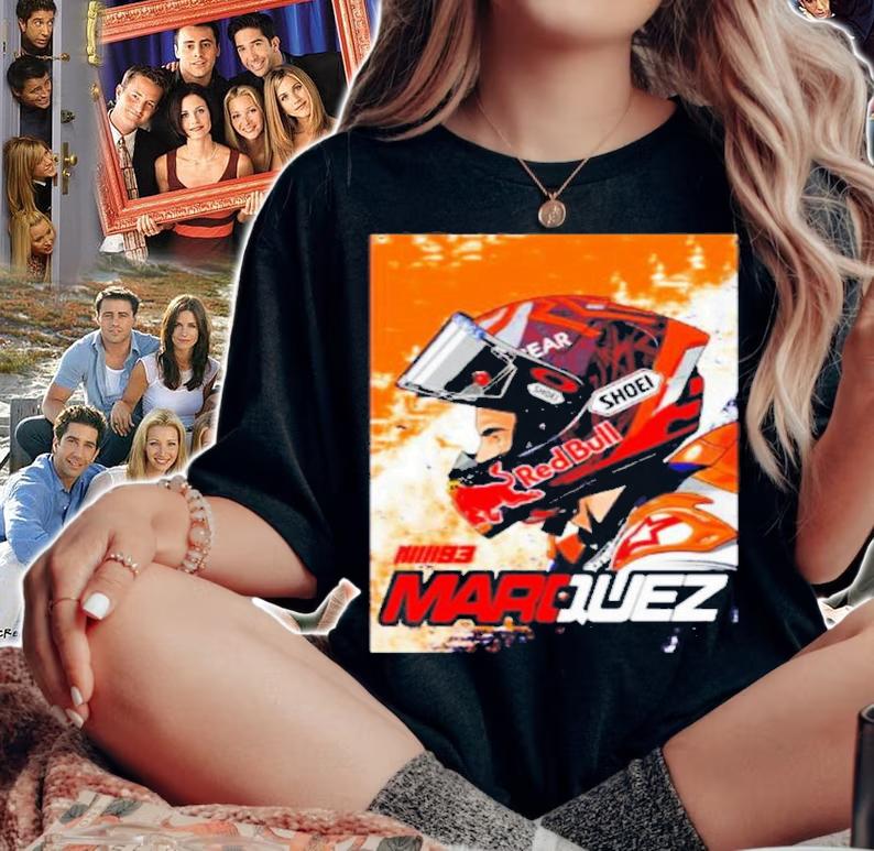 93 Marc Marquez Motor Racing T-Shirt t-shirt