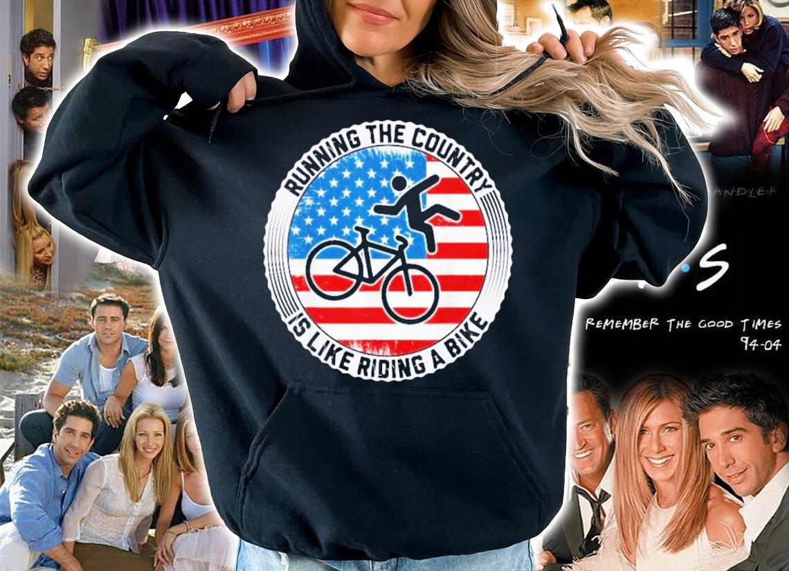 Biden Falling Off His Bicycle Meme Vintage Bike Fall T-Shirt t-shirt hoodie